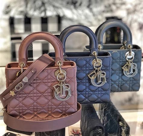 lady dior puch|lady dior bag price list.